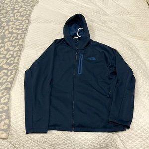 North face zip up fleece jacket